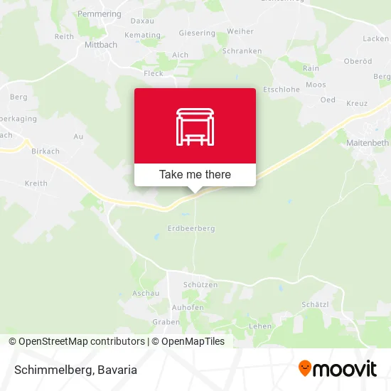 Карта Schimmelberg