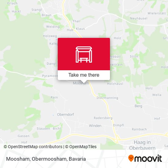 Карта Moosham, Obermoosham