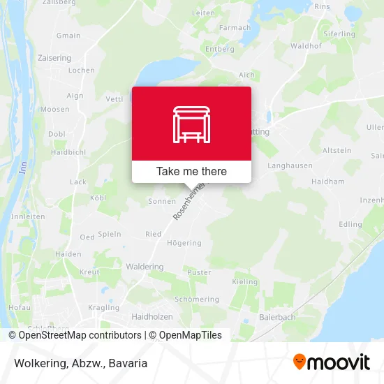 Карта Wolkering, Abzw.