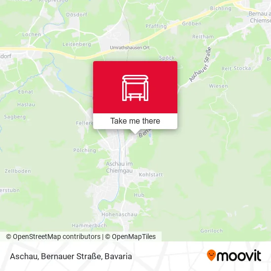 Карта Aschau, Bernauer Straße