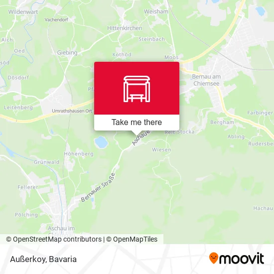 Карта Außerkoy