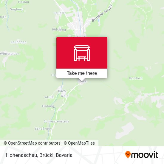 Hohenaschau, Brückl map