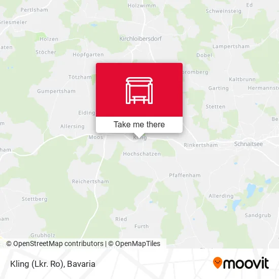 Карта Kling (Lkr. Ro)