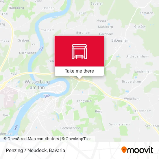 Карта Penzing / Neudeck