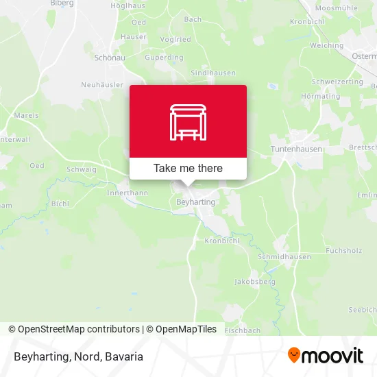 Карта Beyharting, Nord