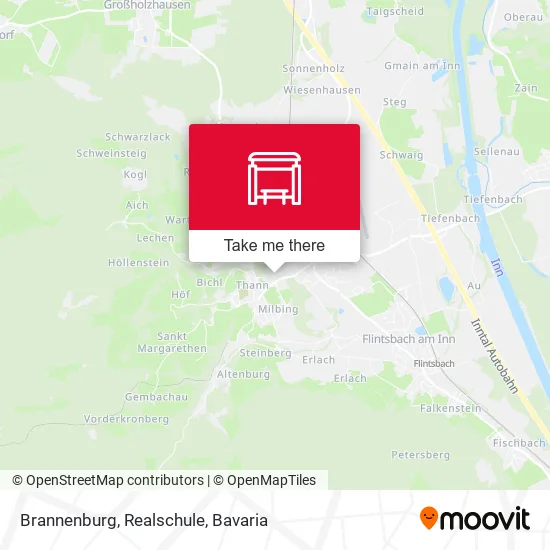 Карта Brannenburg, Realschule