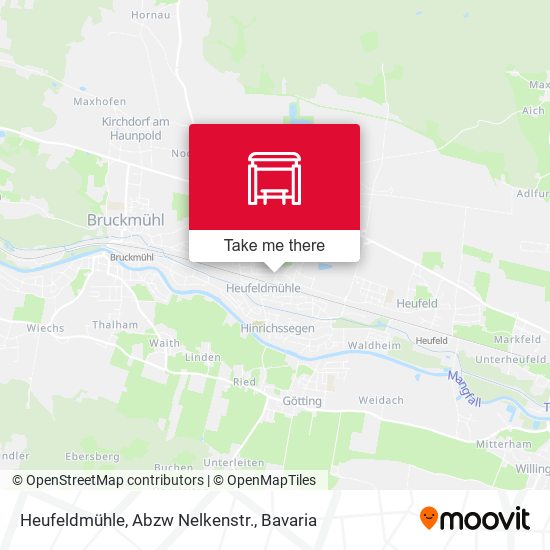 Heufeldmühle, Abzw Nelkenstr. map