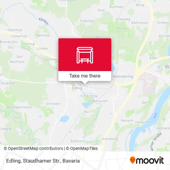 Карта Edling, Staudhamer Str.