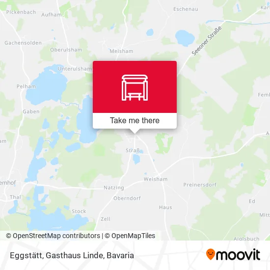 Карта Eggstätt, Gasthaus Linde