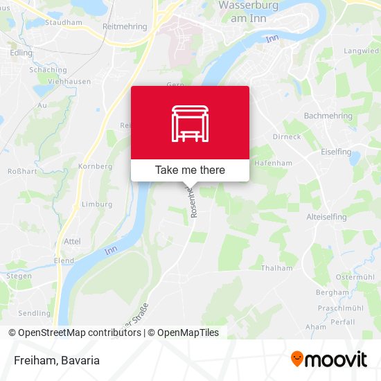Карта Freiham
