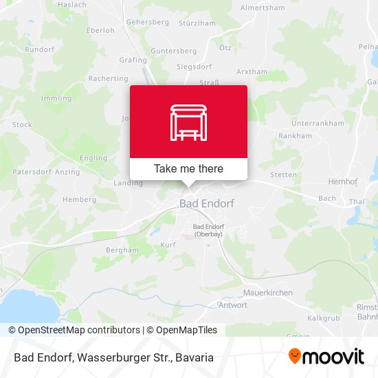 Bad Endorf, Wasserburger Str. map