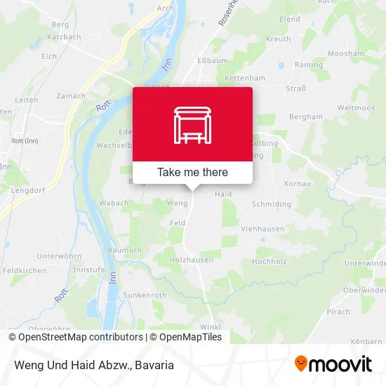 Карта Weng Und Haid Abzw.