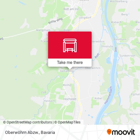 Карта Oberwöhrn Abzw.