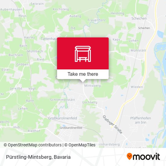 Pürstling-Mintsberg map