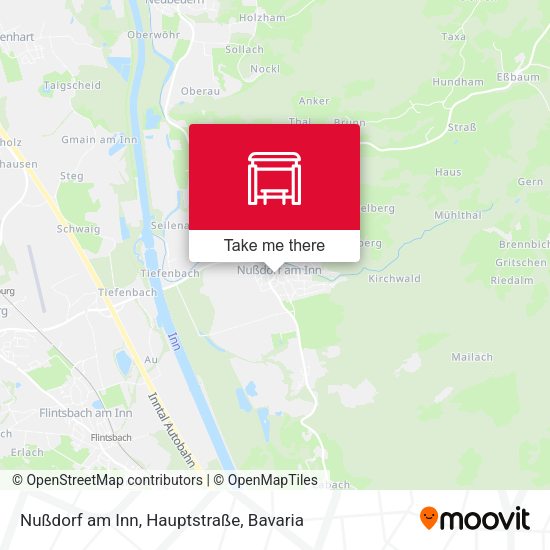 Nußdorf am Inn, Hauptstraße map