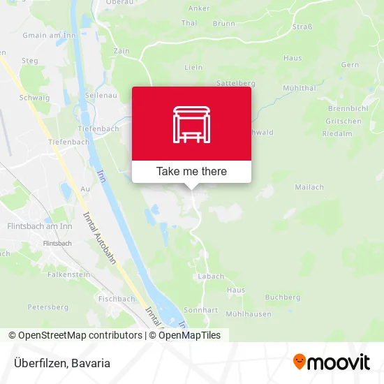 Карта Überfilzen