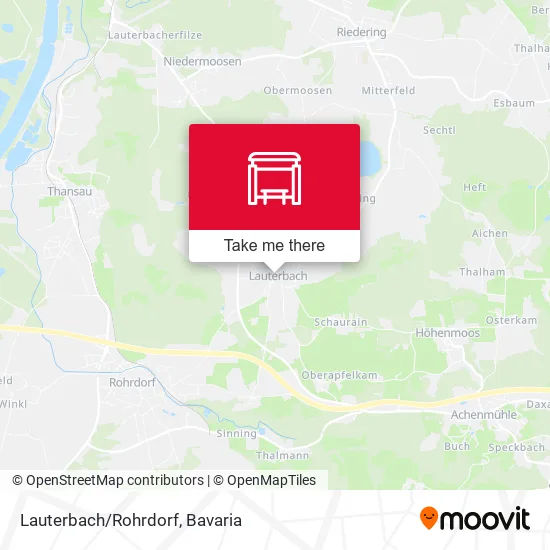 Карта Lauterbach/Rohrdorf