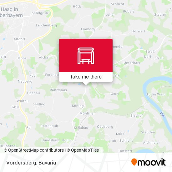 Карта Vordersberg