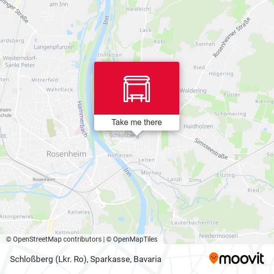 Schloßberg (Lkr. Ro), Sparkasse map