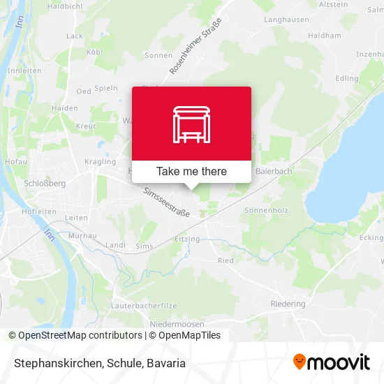 Карта Stephanskirchen, Schule