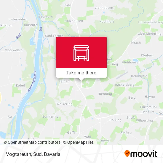 Карта Vogtareuth, Süd