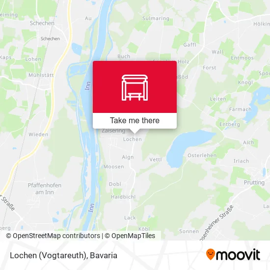 Карта Lochen (Vogtareuth)