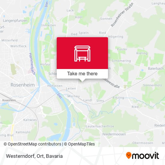 Карта Westerndorf, Ort