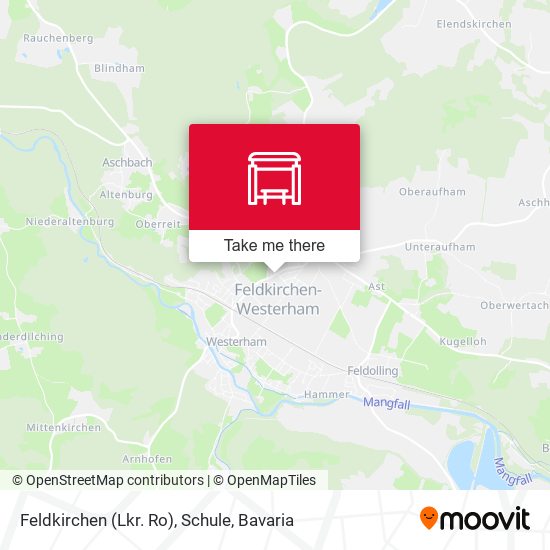 Feldkirchen (Lkr. Ro), Schule map