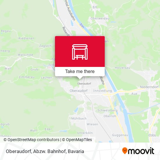 Oberaudorf, Abzw. Bahnhof map