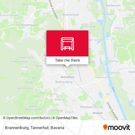 Карта Brannenburg, Tannerhut