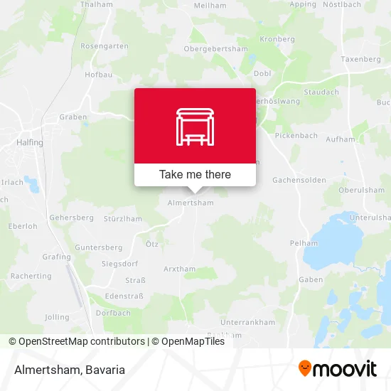 Карта Almertsham