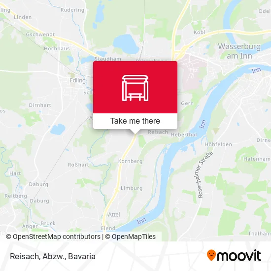 Карта Reisach, Abzw.