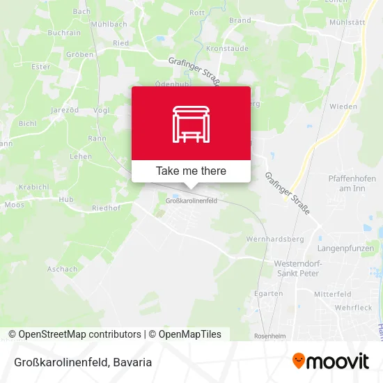 Карта Großkarolinenfeld