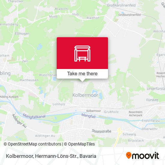 Kolbermoor, Hermann-Löns-Str. map