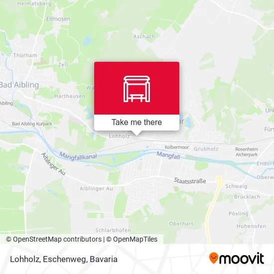 Карта Lohholz, Eschenweg