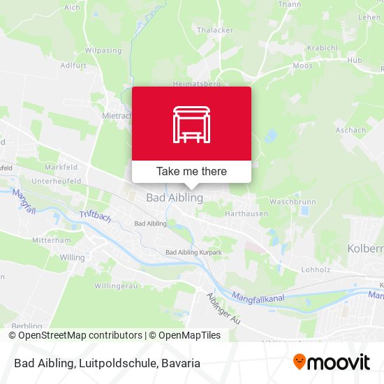 Карта Bad Aibling, Luitpoldschule