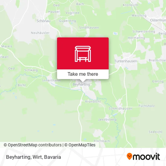 Карта Beyharting, Wirt