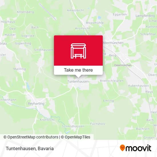 Карта Tuntenhausen