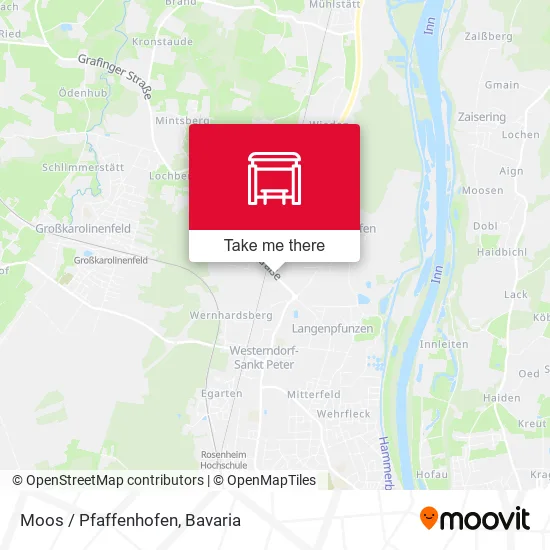 Карта Moos / Pfaffenhofen