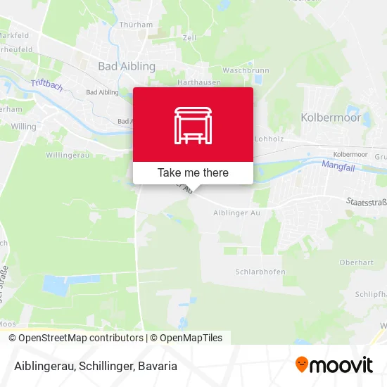 Карта Aiblingerau, Schillinger