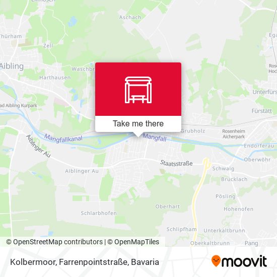 Kolbermoor, Farrenpointstraße map