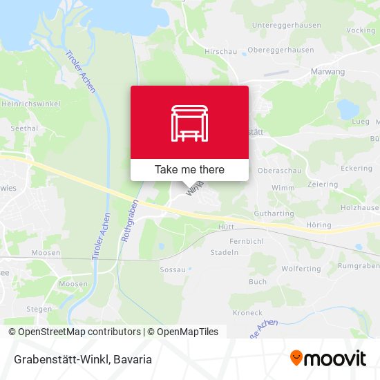 Grabenstätt-Winkl map