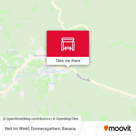 Reit Im Winkl, Donnersgattern map