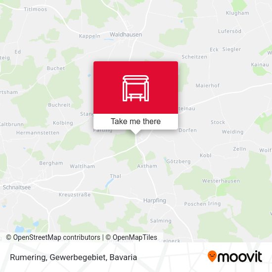 Rumering, Gewerbegebiet map