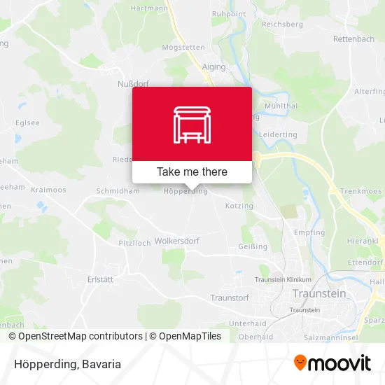 Карта Höpperding