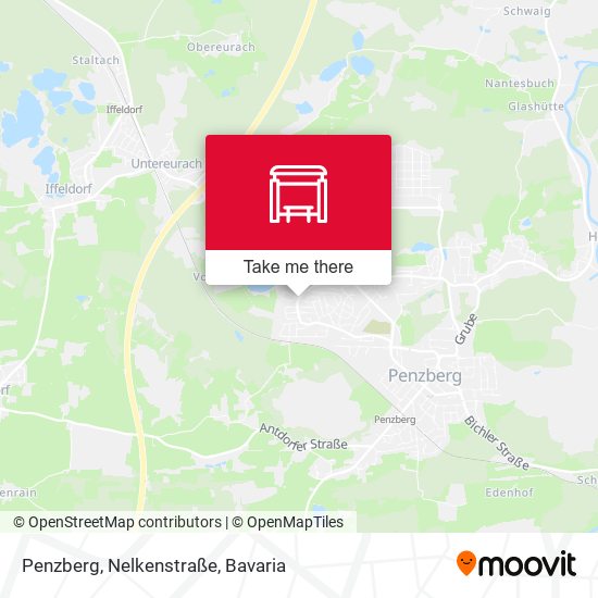 Penzberg, Nelkenstraße map