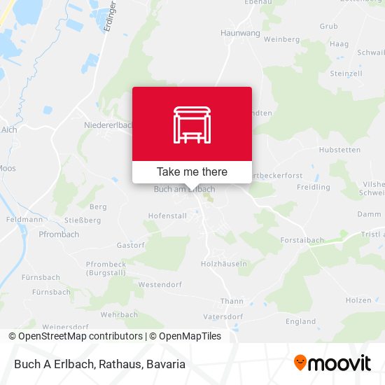 Buch A Erlbach, Rathaus map