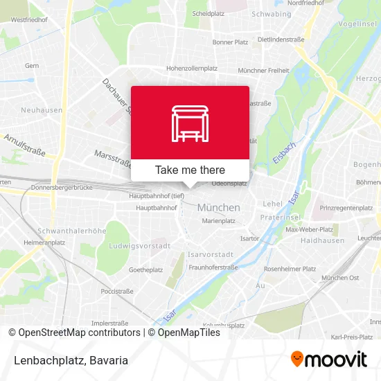 Карта Lenbachplatz