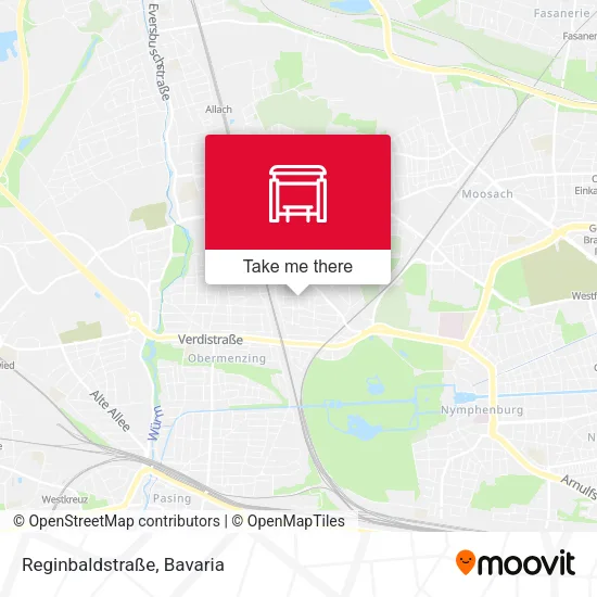Карта Reginbaldstraße