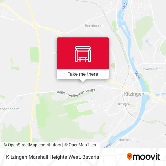 Карта Kitzingen Marshall Heights West